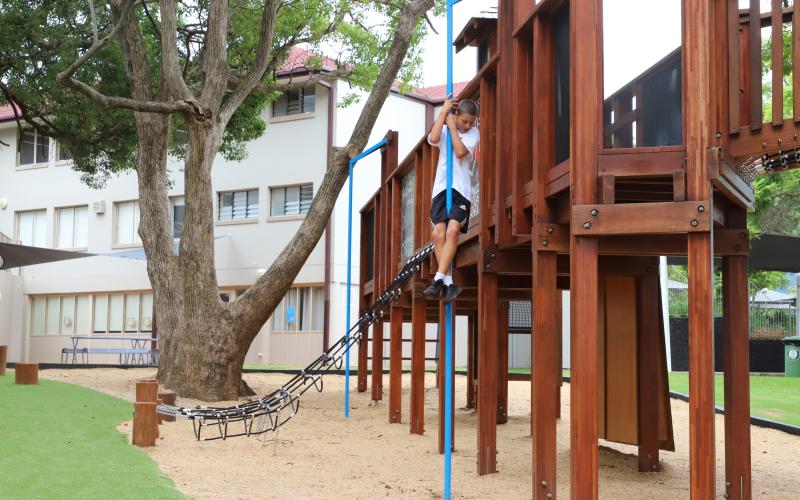 Before you choose playground equipment, finish this sentence…