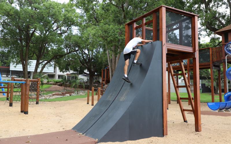 At what age do children stop playing in school playgrounds?